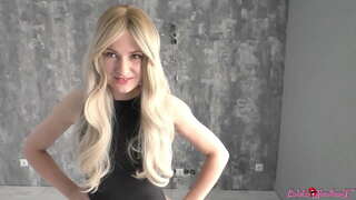 Strumpbyxor på Pojkvän - Flickvän Avsugning och Rida Kuk - Laloka4you