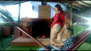 Ahau i te fuck ki te mahi o te mōtēra no te mea i toku kaumeá rau i ahau e tatari ana ki te kite e culiada i roto i te kanga ahi, a i roto i te amaca ki lustylatinasex