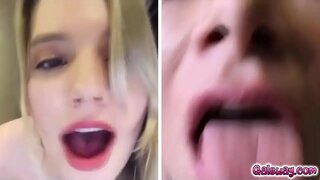 Kenna e Sereno faz gozadas através de computador